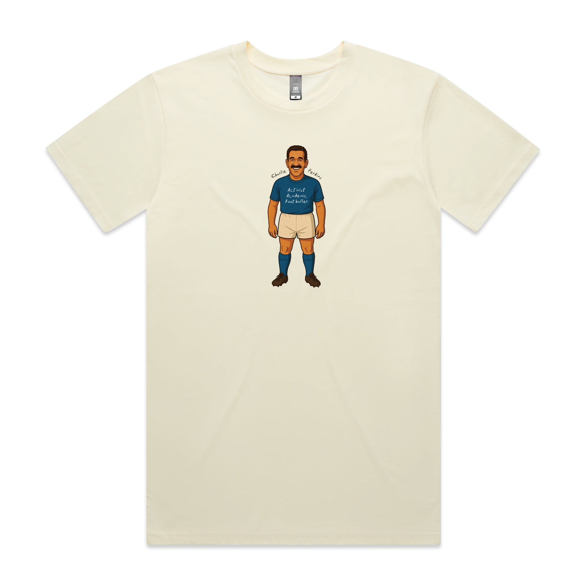 Charlie Perkins Activist Academic Footballer T-shirt