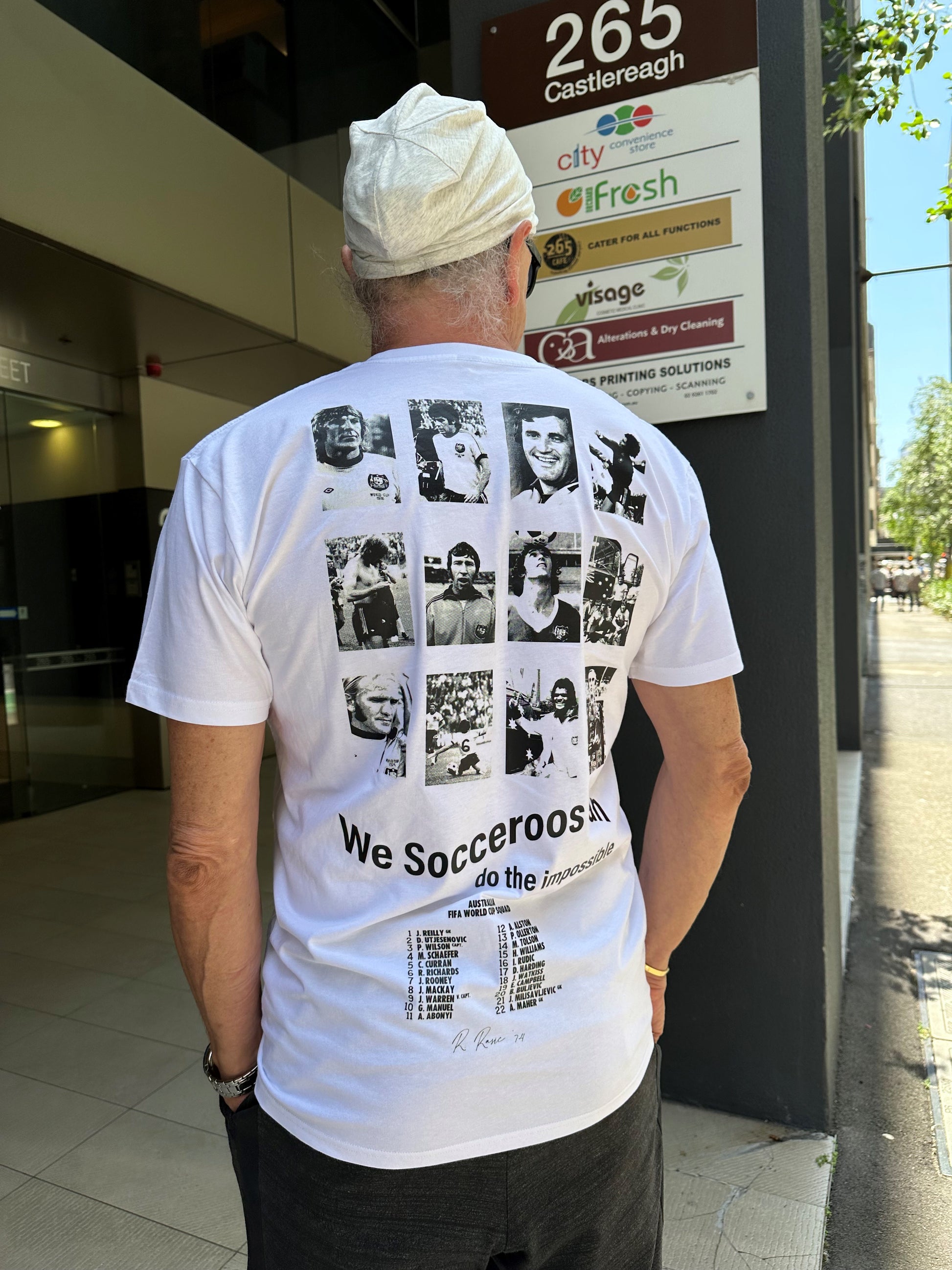 Australia 50th Anniversary WM 74 T-shirt