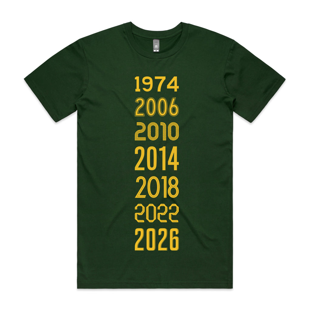 Australia Seven World Cups T-shirt