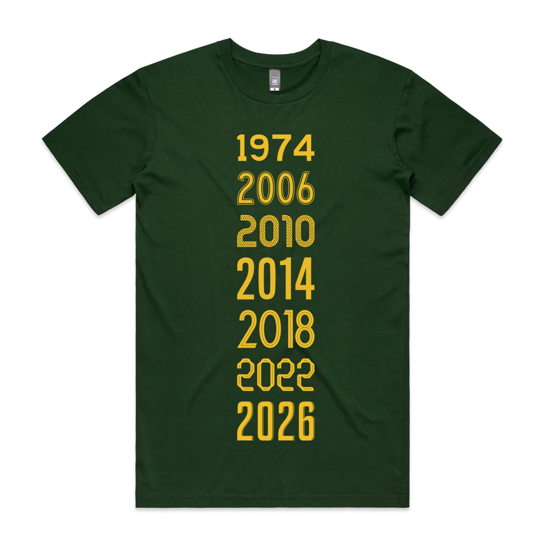 Australia Seven World Cups T-shirt