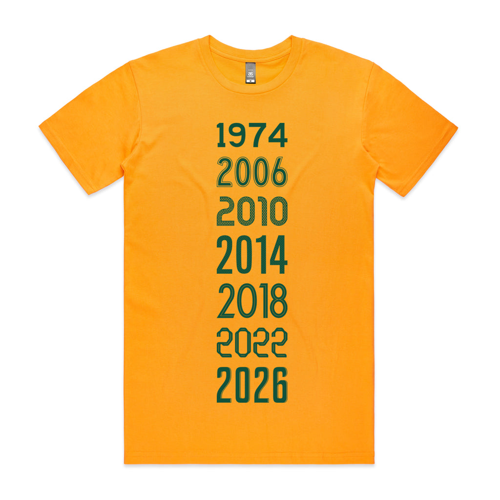 Australia Seven World Cups T-shirt