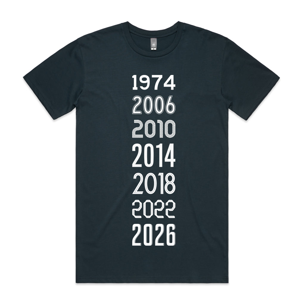 Australia Seven World Cups T-shirt