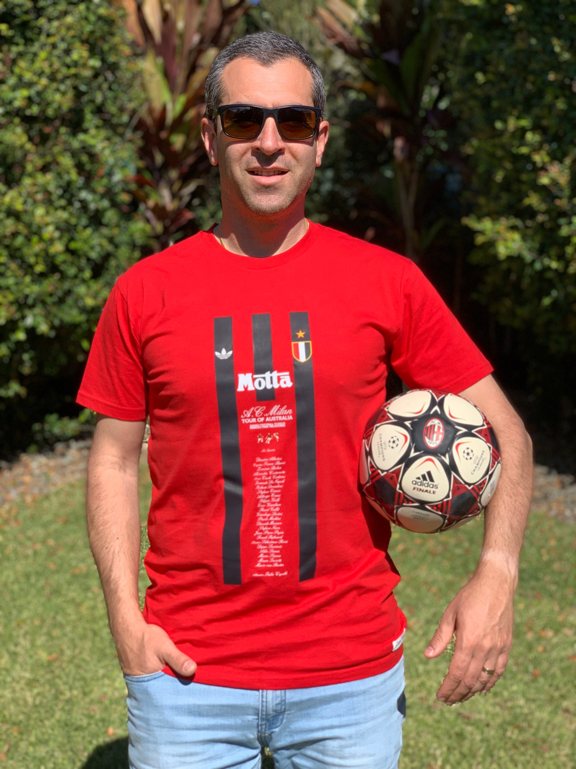 AC Milan Tour of Australia 1993 T-shirt