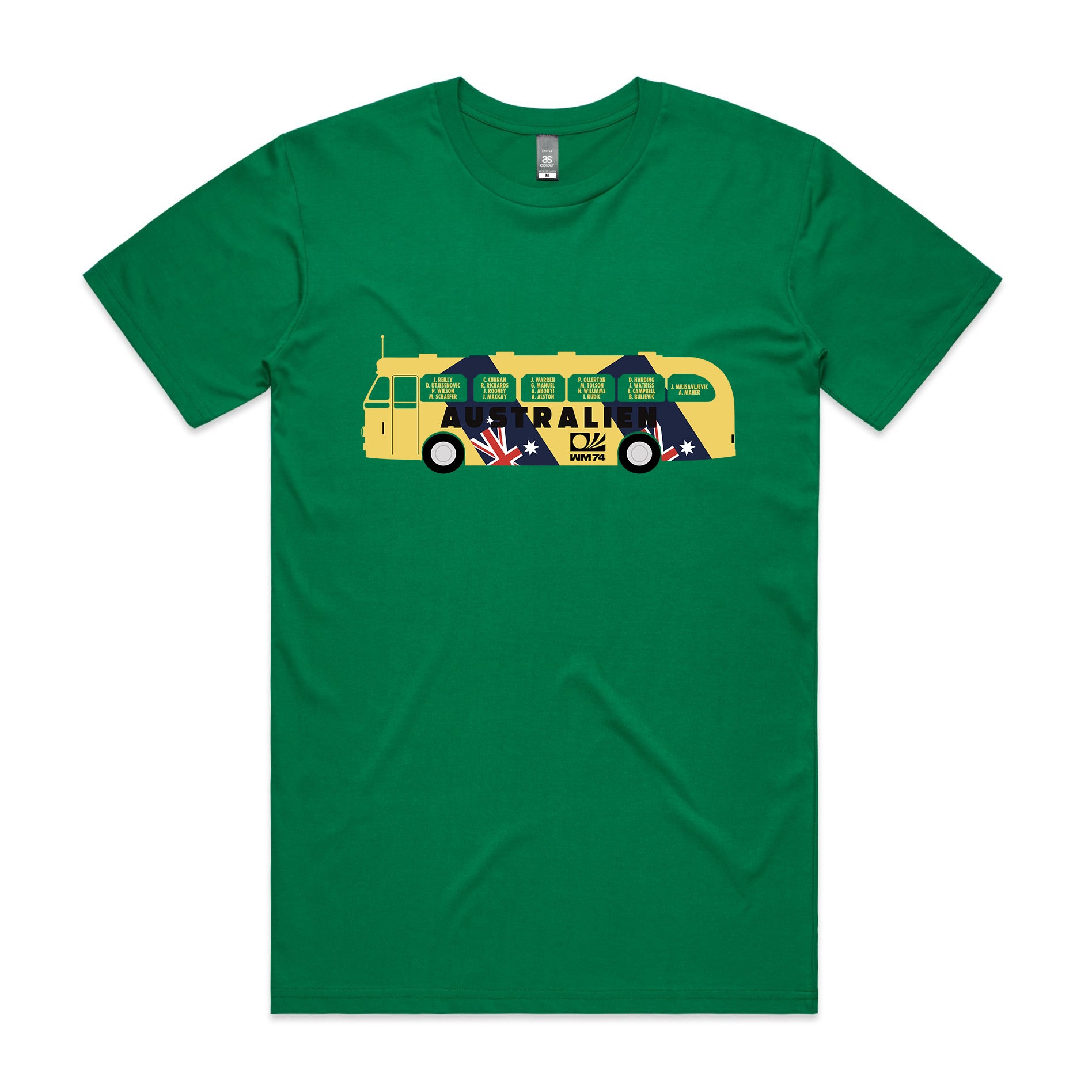 WM74 Australien Team Bus T-shirt
